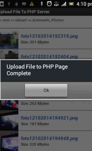 Upload File To PHP Server 3