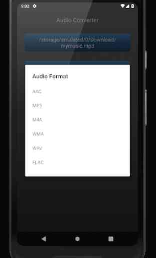Audio Converter: mp4, mp3, wav, m4a, aac etc. 2