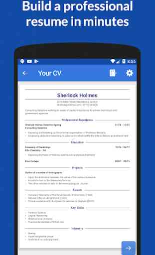 CV Engineer: Resume Builder App, Free PDF CV Maker 1