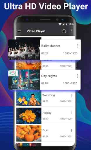Video Player Pro - HD e todos os formatos de vídeo 4
