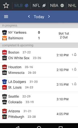 Sports Alerts - real-time scores, stats & odds 1