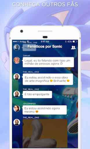 Amino para Sonic em Português 2