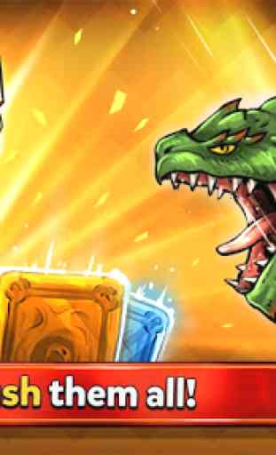 Card Crushers: Batalha de monstros multijogador 3