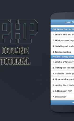 Learn PHP Offline Tutorials 2
