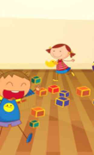 ABC! Aprender Jogo Para Crianças Sobre a Escola Na Sala de Aula 1