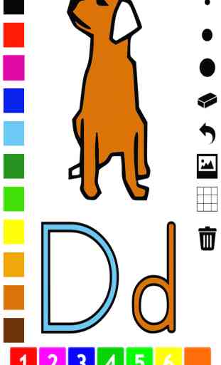 Abc Livro para colorir para crianças: Aprender a escrever e desenhar as letras do alfabeto em Inglês com muitas fotos para a escola, pré-escola e jardim de infância 2