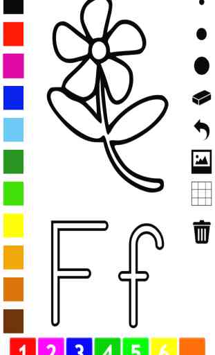 Abc Livro para colorir para crianças: Aprender a escrever e desenhar as letras do alfabeto em Inglês com muitas fotos para a escola, pré-escola e jardim de infância 3