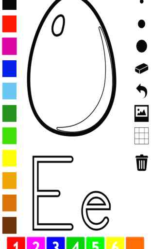 Abc Livro para colorir para crianças: Aprender a escrever e desenhar as letras do alfabeto em Inglês com muitas fotos para a escola, pré-escola e jardim de infância 4
