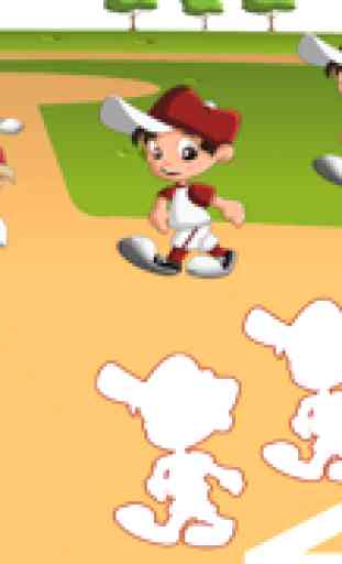 Baby Puzzle: Kids Game de Beisebol Para Crianças Pequenas. Os Objetos de Classificação por Tamanho 2