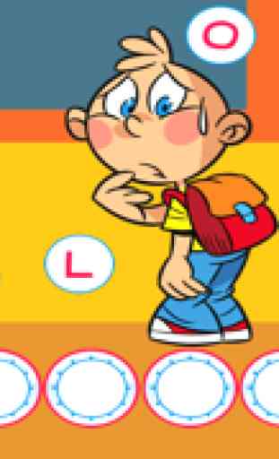 Dia ABC! Jogo para crianças aprender para escrever palavras eo alfabeto em Inglês 2