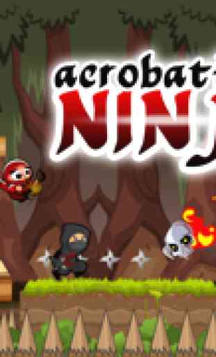 Acrobatic Ninjas - Aventura de Ninja Artes Marciais No Japão 1