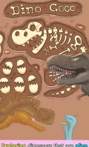 Aventura em dinossauro do Coco: jogo Dino 1