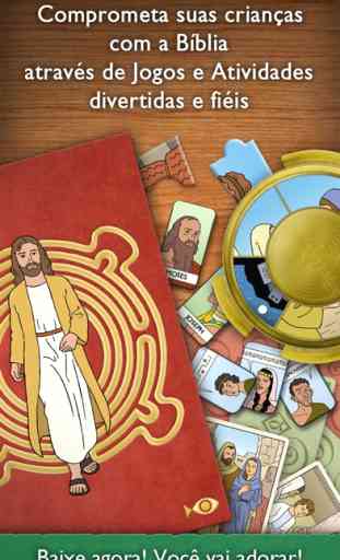 Jogos da Bíblia das Crianças para família e escola 1