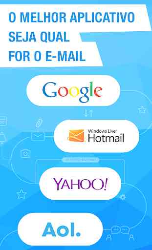 Mail.ru: Gerenciador de email Gmail, UOL, MSN, BOL 1