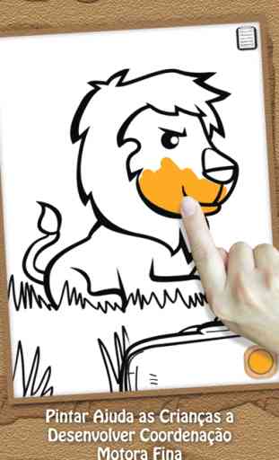 Pinte & Brinque: Animal, desenhos para colorir 4