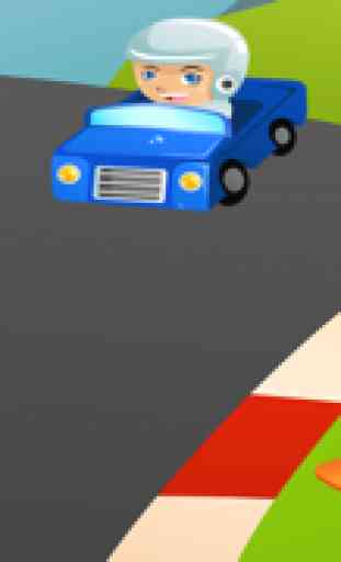 Encontre o Shadow of Animated Car-s Em um Baby & Kids Puzzle Game Tricky Para Toddler`s Meu Primeiro App 1