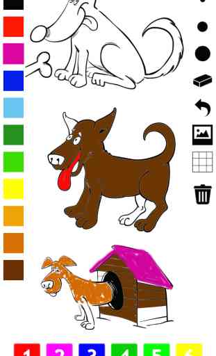 Livro para colorir de cães para crianças: com muitas fotos, como cão, animal de estimação, filhote de cachorro 1