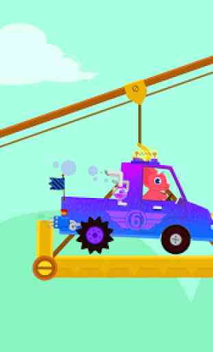 Dinosaur Car - Painting Games for kids 4