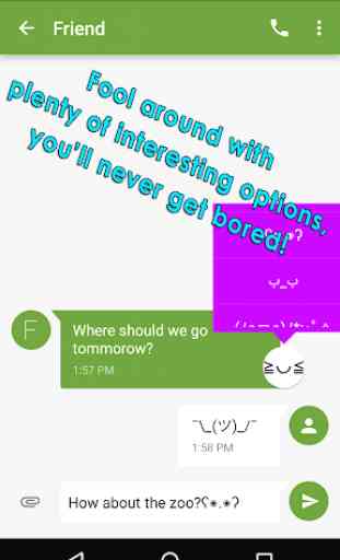 Facie -  Fun Emoji text faces! 1