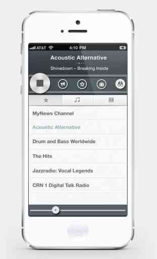 OneTuner Pro Radio Player for iPhone, iPad, iPod Touch - tunein to 65 gêneros! 2