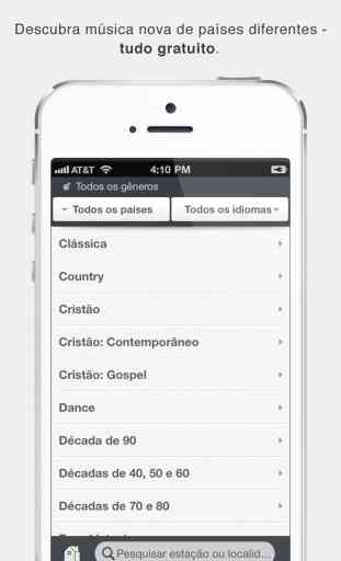 OneTuner Pro Radio Player for iPhone, iPad, iPod Touch - tunein to 65 gêneros! 3