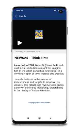 News24 - Live TV & Breaking News App 3