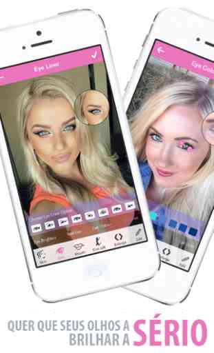 Selfie Photo Editor - Cosméticos Beleza Camera e Facetune Makeover para Instagram 2
