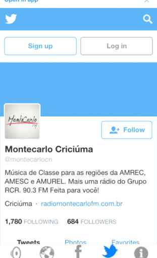 Rádio Montecarlo FM Criciúma 4