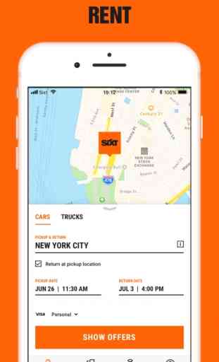 SIXT rent share & taxi 2