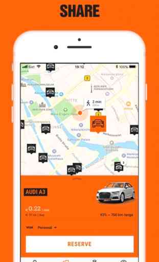 SIXT rent share & taxi 3