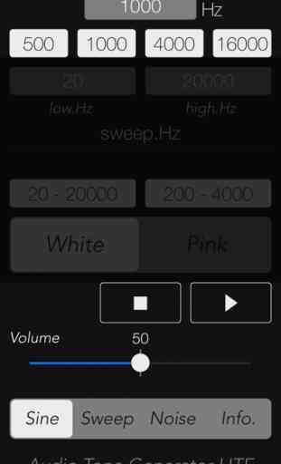 Audio Tone Generator Lite 1