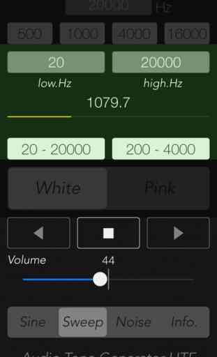 Audio Tone Generator Lite 3