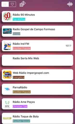 Rádios Brasil - Rádio Grátis / Todas as Rádios FM e AM Brasileiras 1