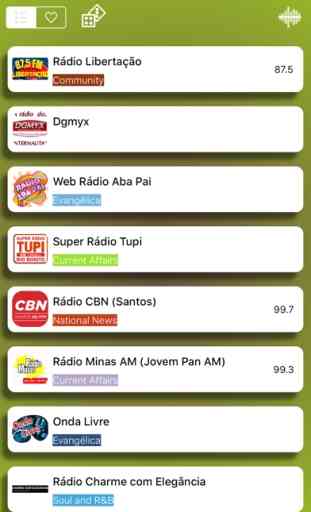 Rádios Brasil - Rádio Grátis / Todas as Rádios FM e AM Brasileiras 3