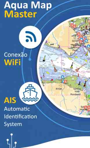 Aqua Map: Mapas marinhos e GPS 4