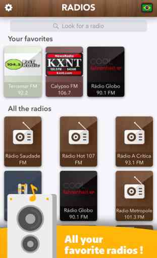Rádio Brasil: Acesso a todos radios de Brasil 1