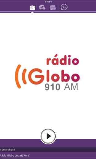 Rádio Globo Juiz de Fora 4