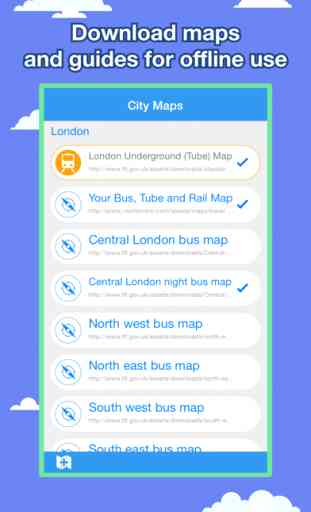 London City Maps Lite - Descubra LON com o Tube, Autocarro e Guias de Viagem. 1