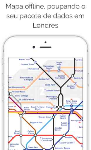 Mapa do Metro de Londres 1