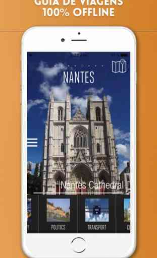 Nantes Guia de Viagem com Mapa Offline 1