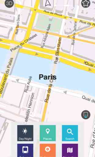 Paris - Offline Map & City Guide (w/metro!) 1