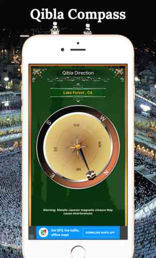 Qibla Compass-encontrar a direção 4