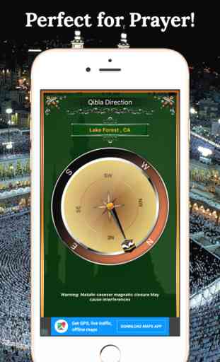 Qibla Compass-Maccah Localizador 1