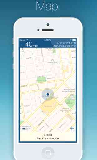 SpeedMeter - GPS Velocímetro e um aplicativo de tempo 2