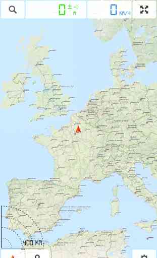 Europa Ocidental, União Europeia (UE) - Mapa Offline e Navegador GPS 1