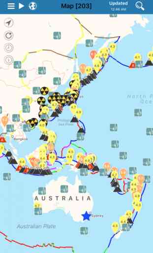 Terremoto+ Alerta, Mapa & Info 1
