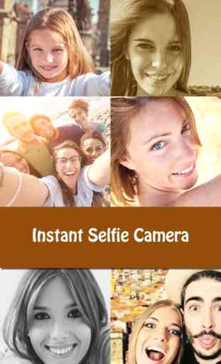 Selfie câmera instantânea HD 1
