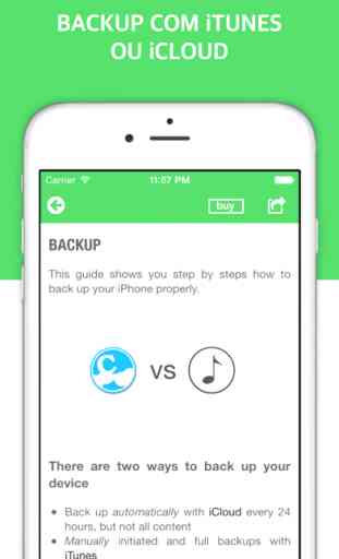 Guia de Backup para seu iPhone, iTunes e iCloud - Sincronize e recupere seus arquivos 2