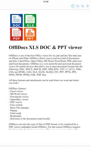 OffiDocs XLS DOC PPT editor 4