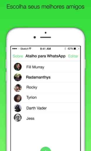 Atalho para WA Plus - Widget para iniciar conversas com seus amigos 3